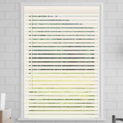 2 1/2" Designer Faux Wood Blinds