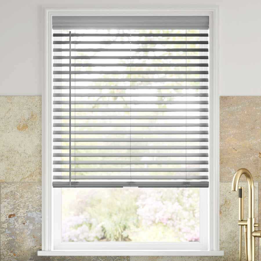 2 1/2" Designer Faux Wood Blinds 1507