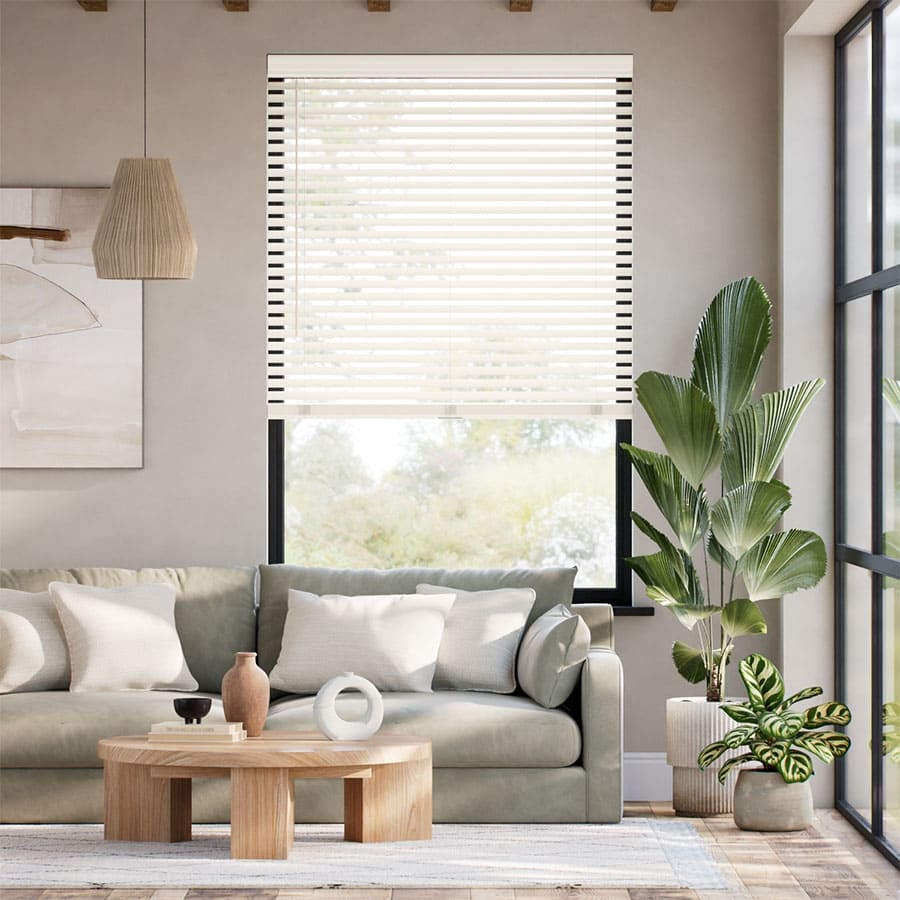 2" Designer Faux Wood Blinds 1504
