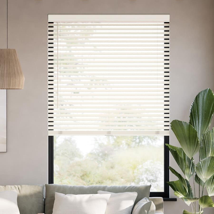 2" Designer Faux Wood Blinds 1504