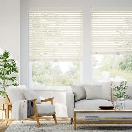 2" Designer Faux Wood Blinds