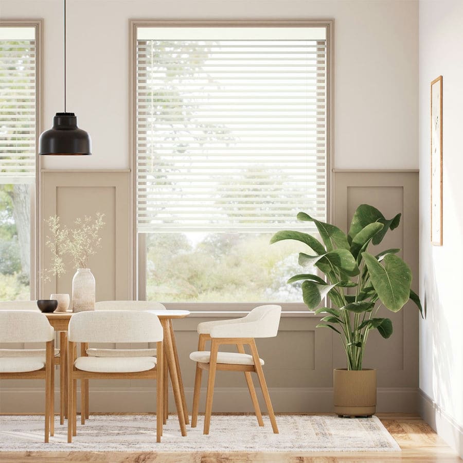 2" Designer Faux Wood Blinds 1504