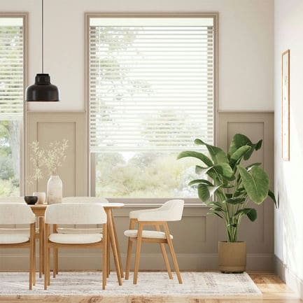 2" Designer Faux Wood Blinds