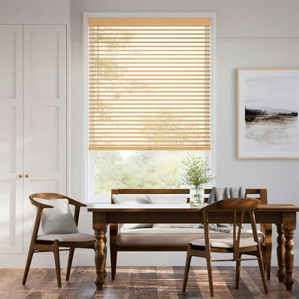 2" Designer Faux Wood Blinds