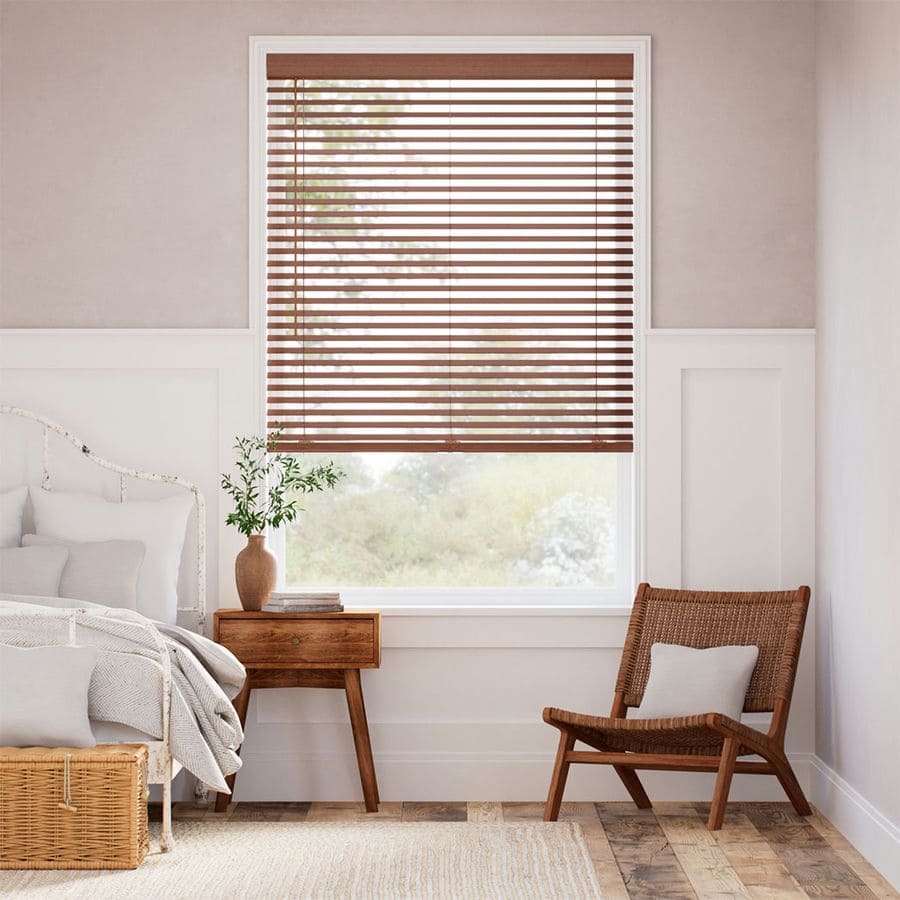 2" Designer Faux Wood Blinds 1504