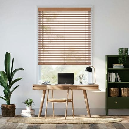 2" Designer Faux Wood Blinds