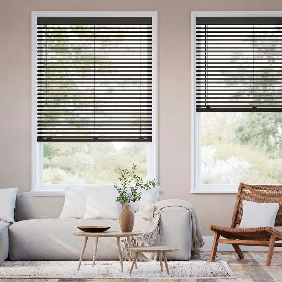 2" Designer Faux Wood Blinds 1504