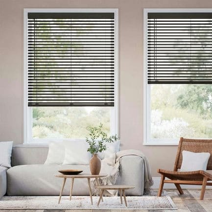 2" Designer Faux Wood Blinds