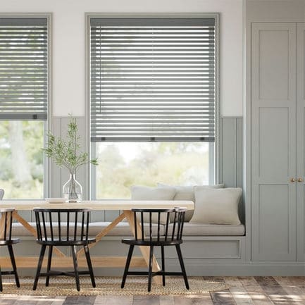 2" Designer Faux Wood Blinds