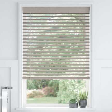 2" Designer Faux Wood Blinds