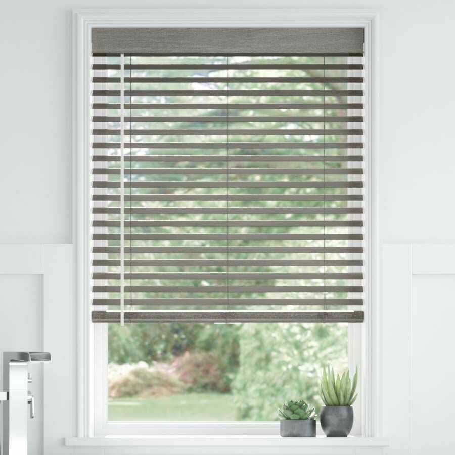 2" Designer Faux Wood Blinds 1504