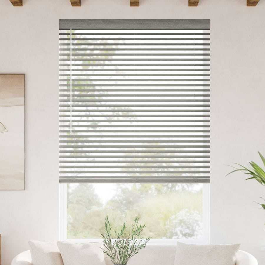 2" Designer Faux Wood Blinds 1504