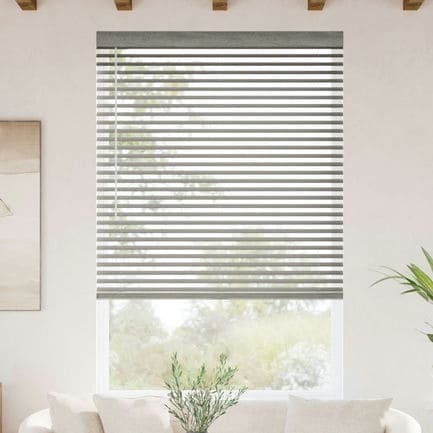 2" Designer Faux Wood Blinds 1504