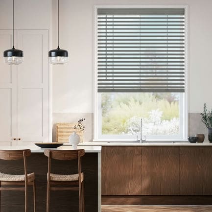 2" Designer Luxe Faux Wood Blinds