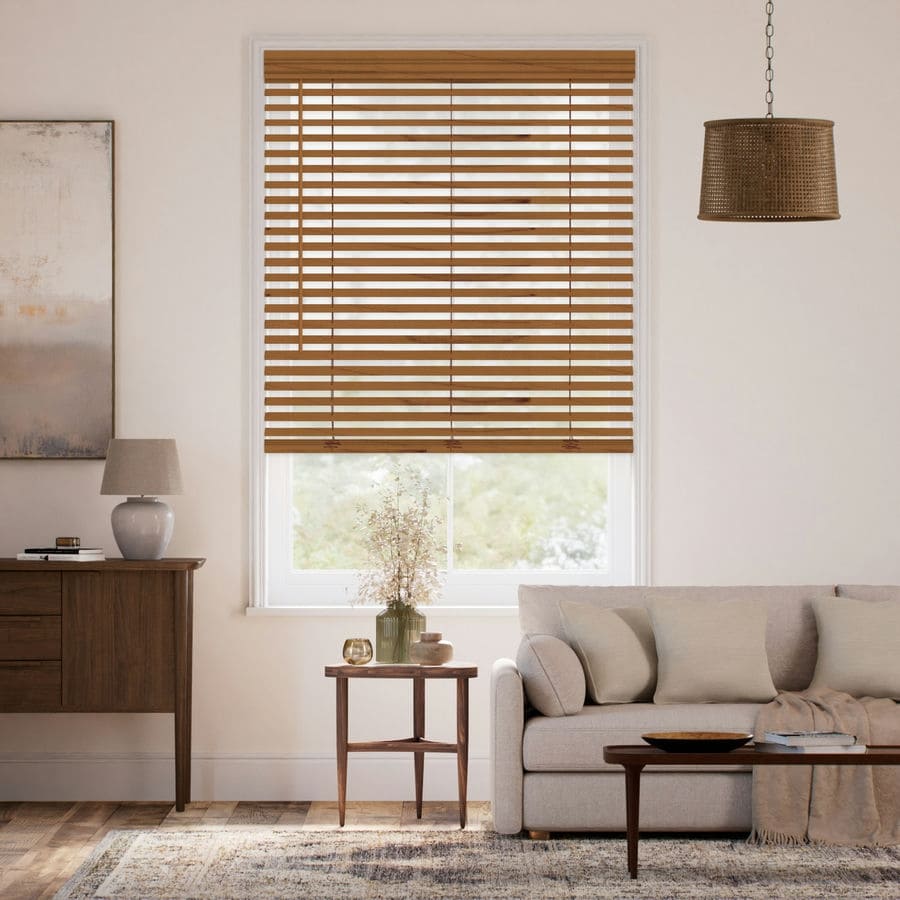 2" Designer Luxe Wood Blinds 1804