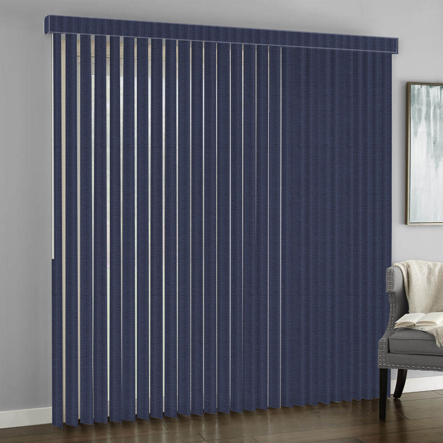 3 1/2" Designer Fabric Vertical Blinds 1079