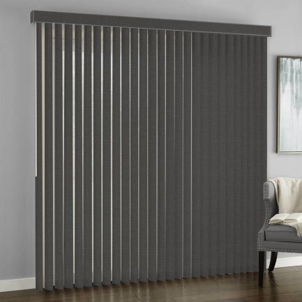3 1/2" Designer Fabric Vertical Blinds
