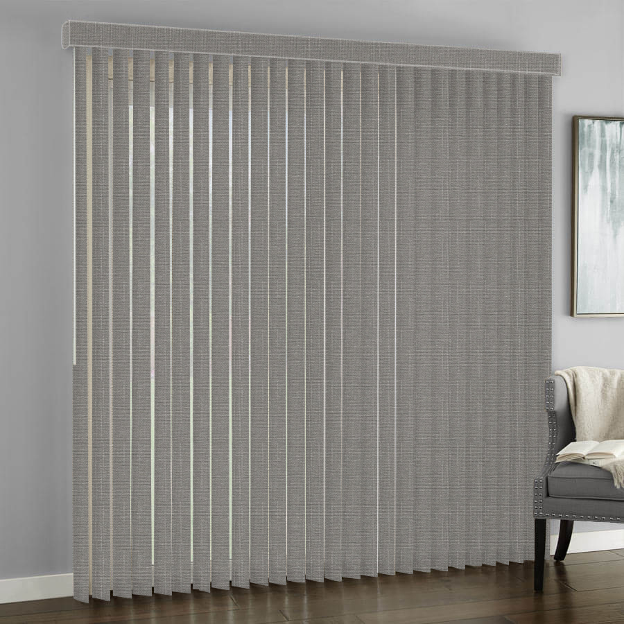3 1/2" Designer Fabric Vertical Blinds 1079