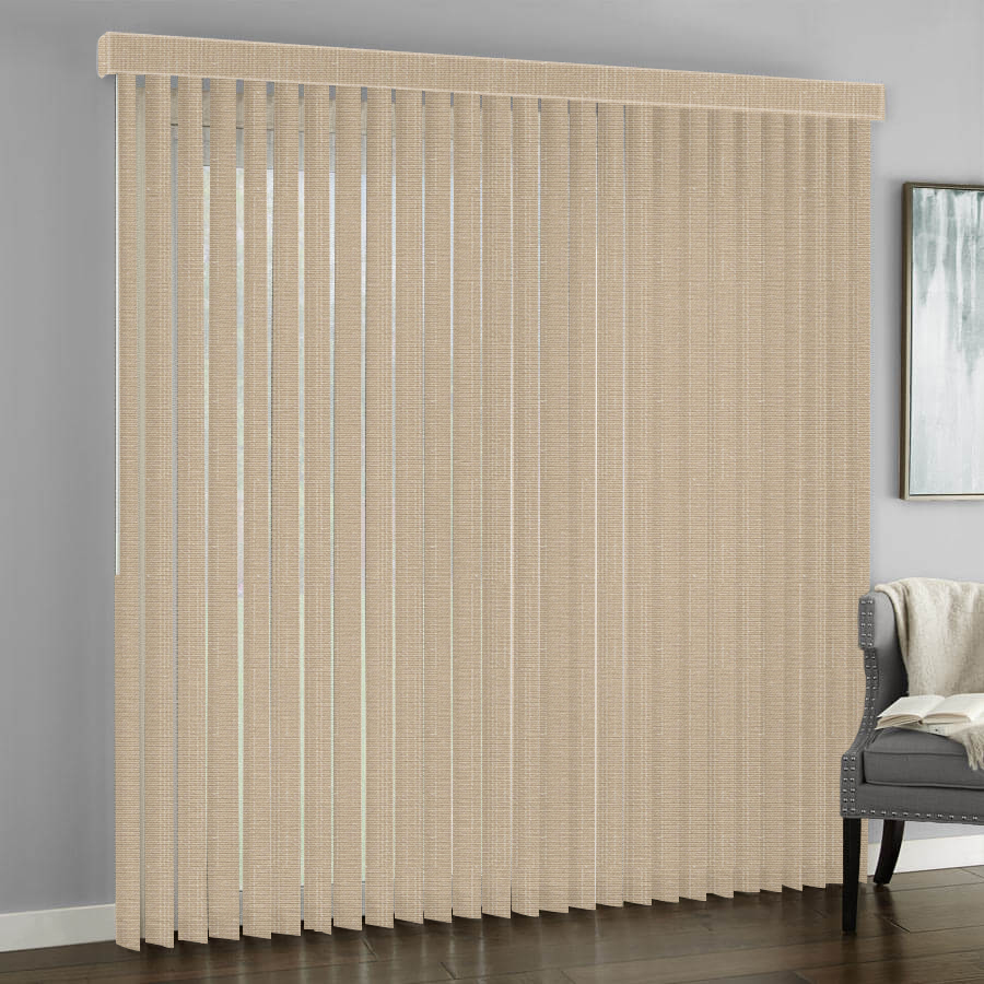3 1/2" Designer Fabric Vertical Blinds 1079