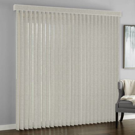 3 1/2" Designer Fabric Vertical Blinds