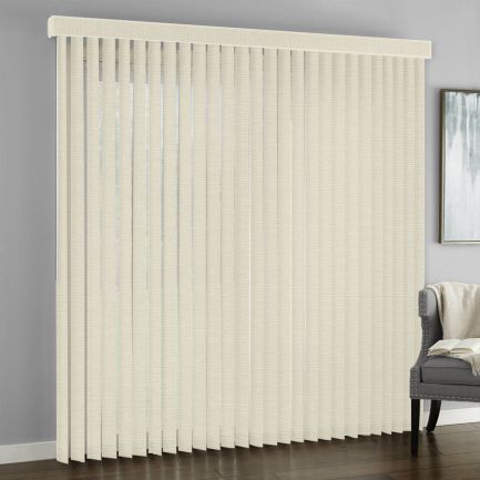 3 1/2" Designer Fabric Vertical Blinds