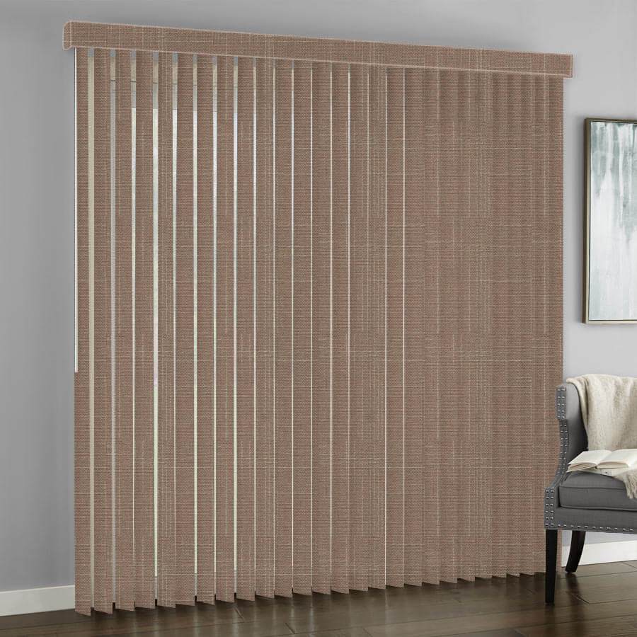 3 1/2" Designer Fabric Vertical Blinds 1079