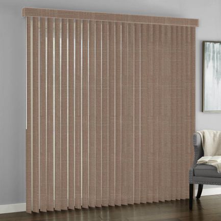 3 1/2" Designer Fabric Vertical Blinds