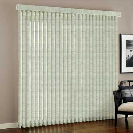 3 1/2" Designer Fabric Vertical Blinds