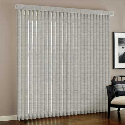 3 1/2" Designer Fabric Vertical Blinds