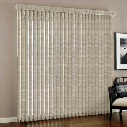 3 1/2" Designer Fabric Vertical Blinds