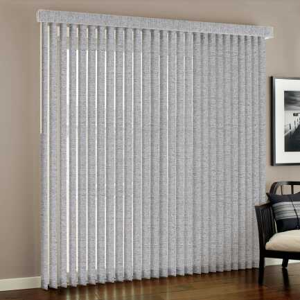 3 1/2" Designer Fabric Vertical Blinds