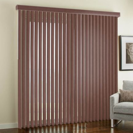 3 1/2" Premium Faux Wood Vertical Blinds