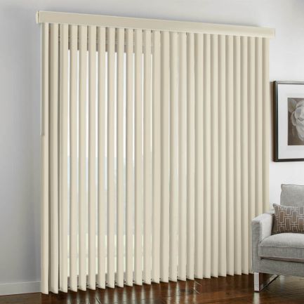 3 1/2" Premium Faux Wood Vertical Blinds