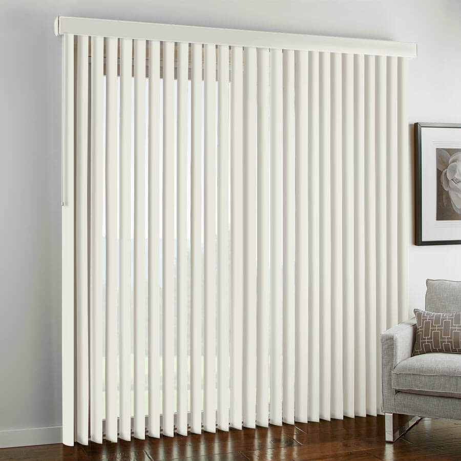 3 1/2" Premium Faux Wood Vertical Blinds 1081