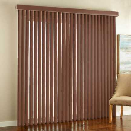 3 1/2" Premium Faux Wood Vertical Blinds