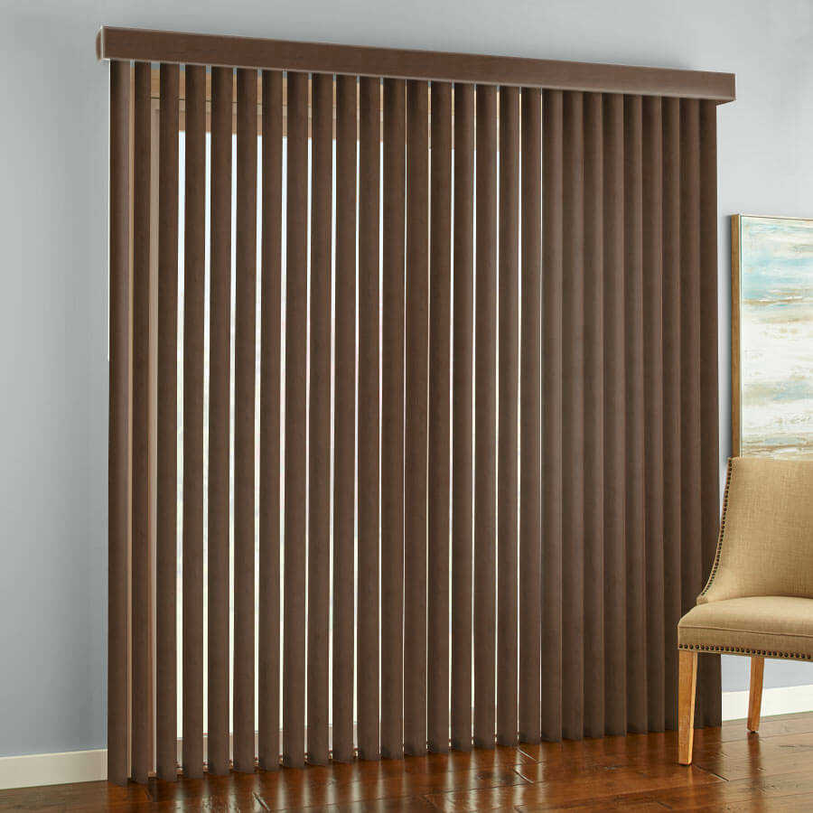 3 1/2" Premium Faux Wood Vertical Blinds 1081