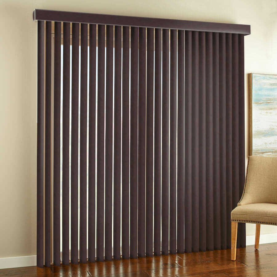 3 1/2" Premium Faux Wood Vertical Blinds 1081