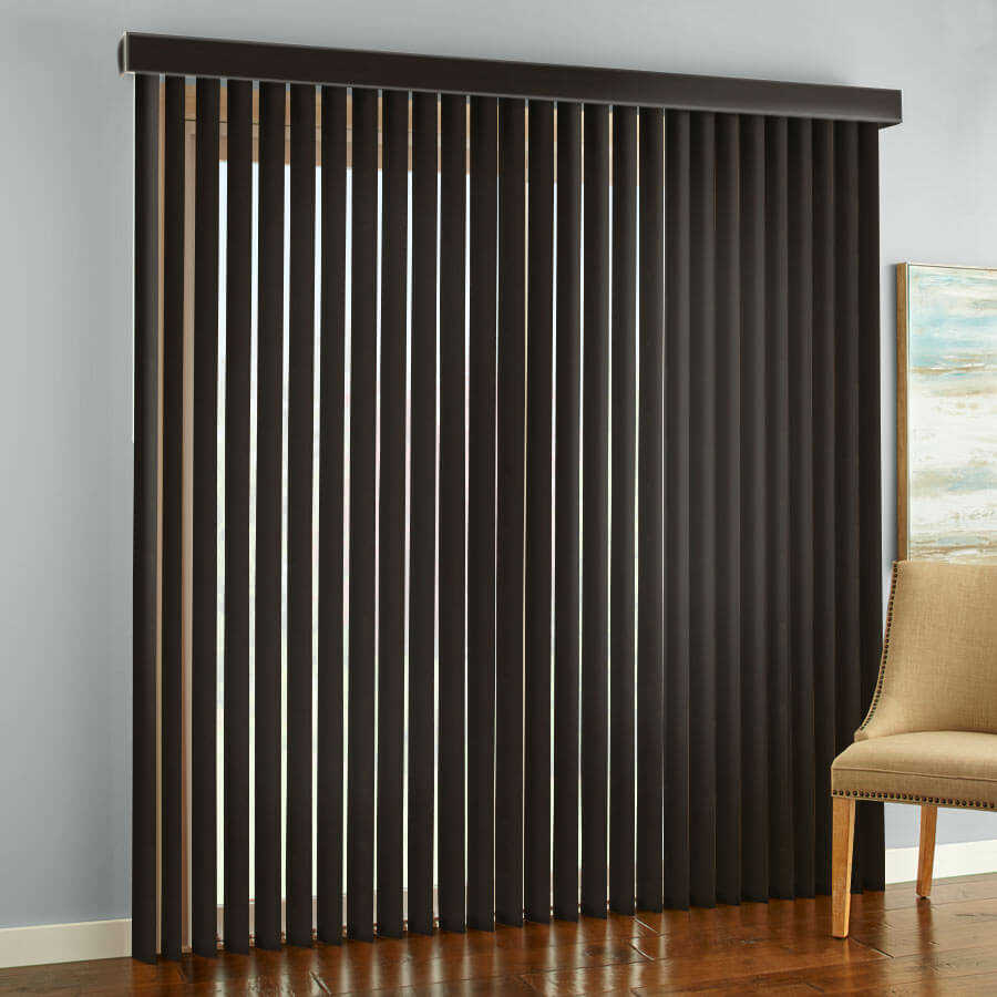 3 1/2" Premium Faux Wood Vertical Blinds 1081