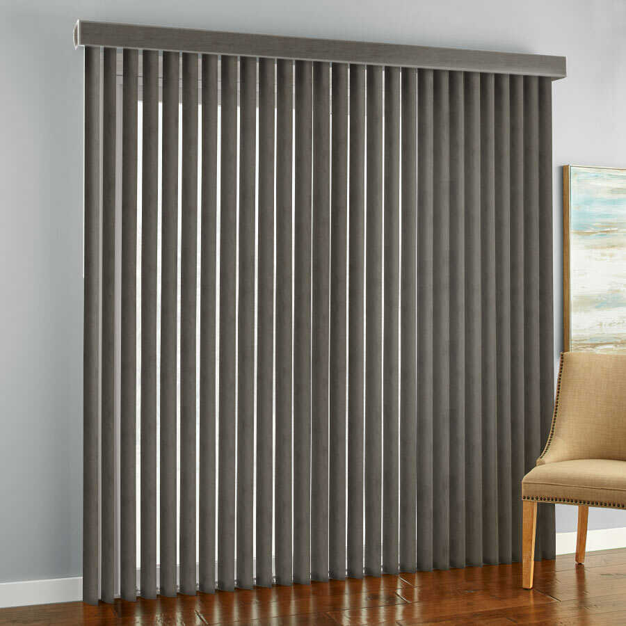 3 1/2" Premium Faux Wood Vertical Blinds 1081