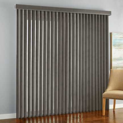 3 1/2" Premium Faux Wood Vertical Blinds