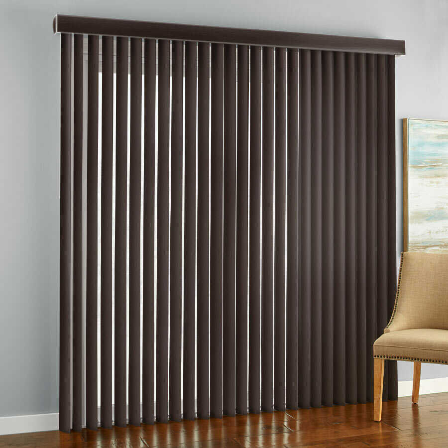 3 1/2" Premium Faux Wood Vertical Blinds 1081