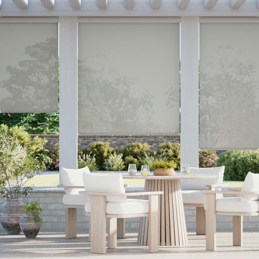 3% SheerWeave Value Outdoor Solar Roller Shades 1098