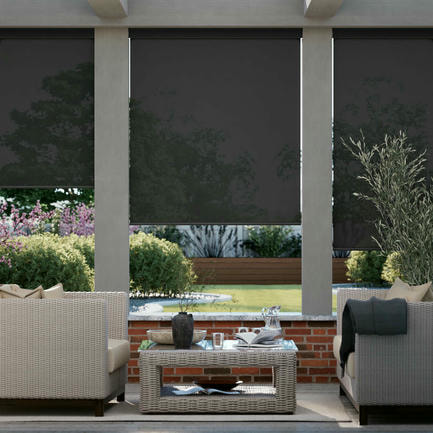 3% SheerWeave Value Outdoor Solar Roller Shades