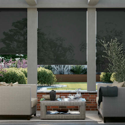 5% SheerWeave Value Outdoor Solar Roller Shades
