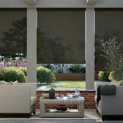5% SheerWeave Value Outdoor Solar Roller Shades