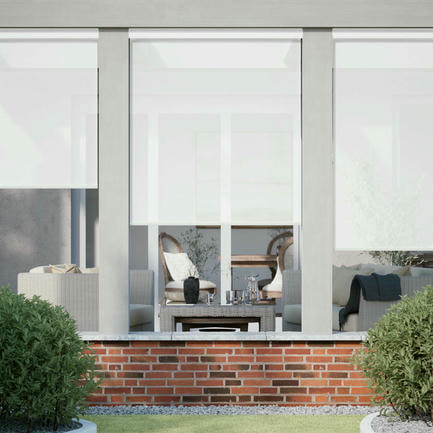 5% SheerWeave Value Outdoor Solar Roller Shades