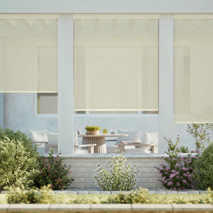 5% SheerWeave Value Outdoor Solar Roller Shades