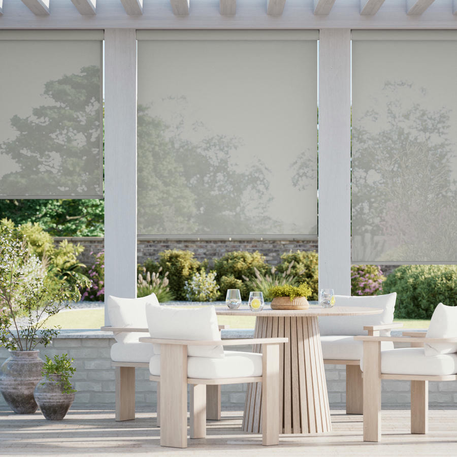 5% SheerWeave Value Outdoor Solar Roller Shades 1099