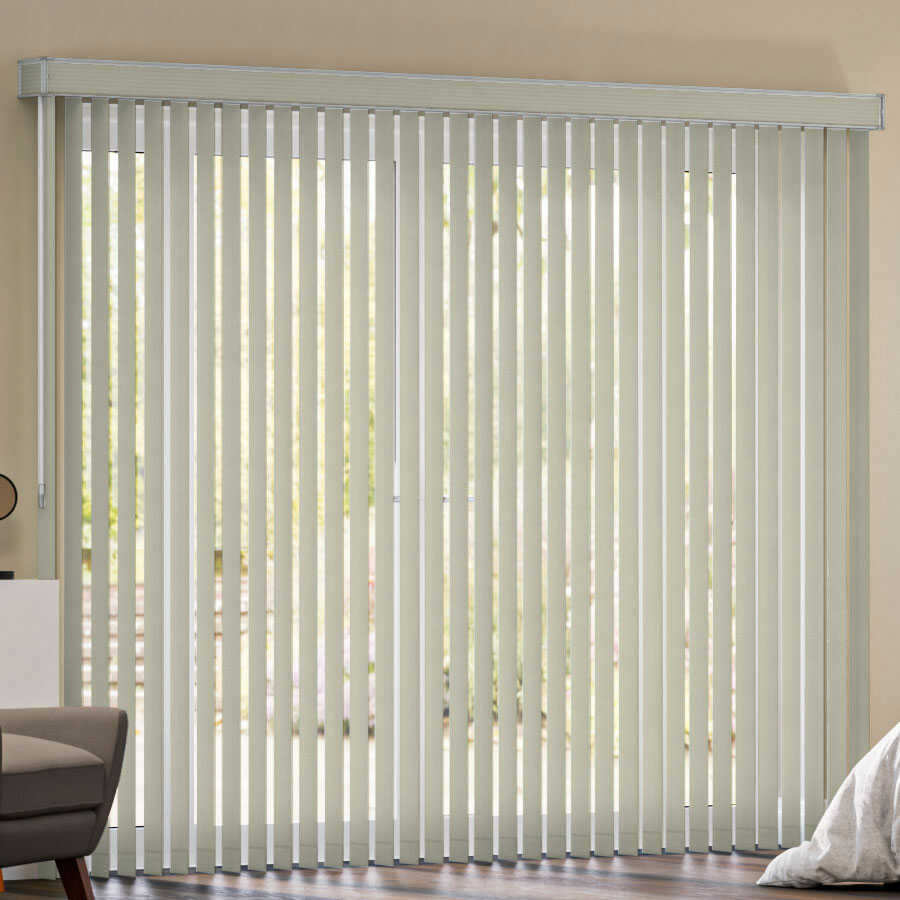 Classic Faux Wood Vertical Blinds 1602