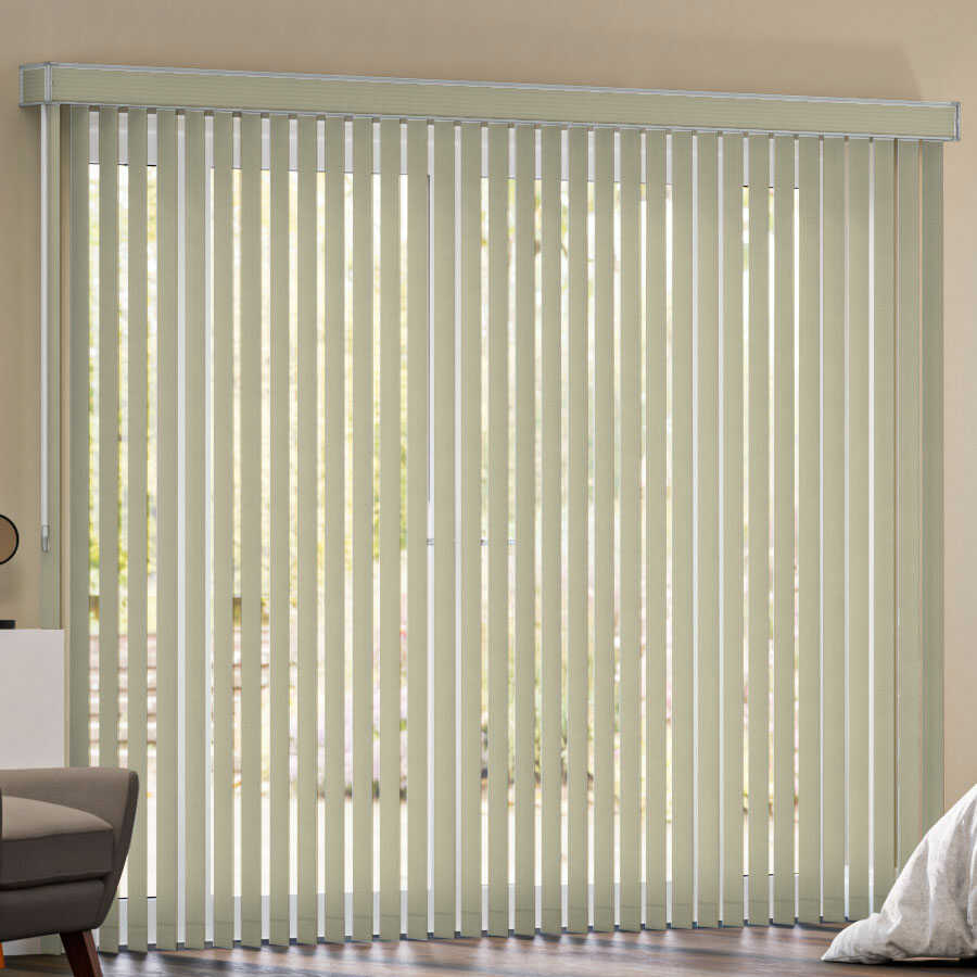 Classic Faux Wood Vertical Blinds 1602